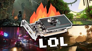 RX 6400 vs Psycho Ray Tracing! (Can I make it explode?)