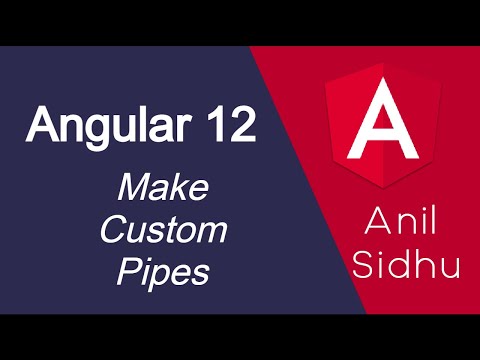 Angular 12 tutorial 34 Make custom pipes