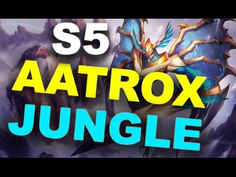 BEST BACK-DOOR EVER? Diamond Aatrox Jungle Season 5 Full Game Commentary (League of Legends)