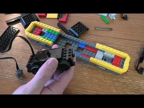 Building Lego City Cargo Train SET 7939 PART 1 4K