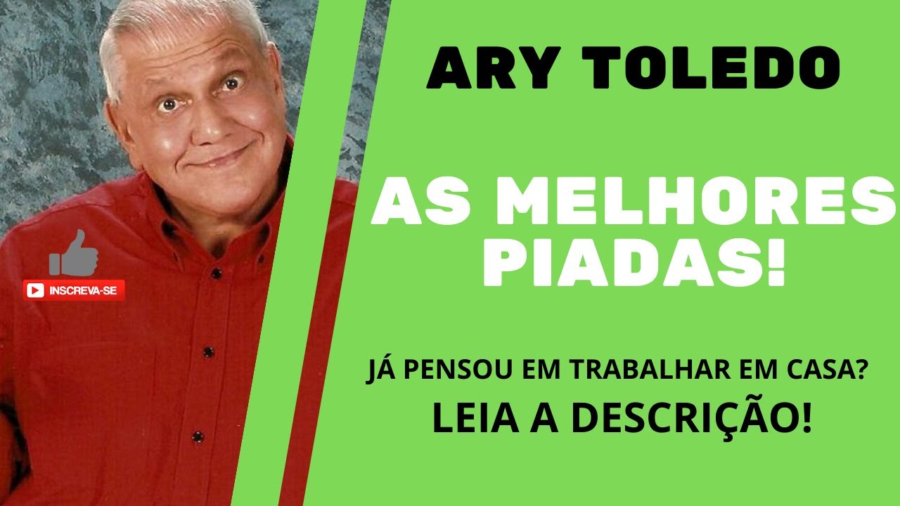 😍 ARY TOLEDO PIADAS ENGRAÇADAS E PESADAS [Parte 1] 😍