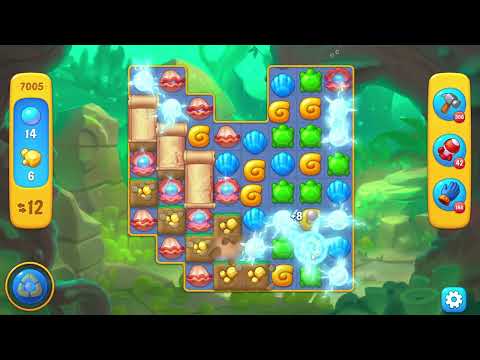 Fishdom 7005 Level - 18 moves - NO BooSTERS