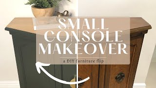 Small Console Makeover | Easy Furniture Flip