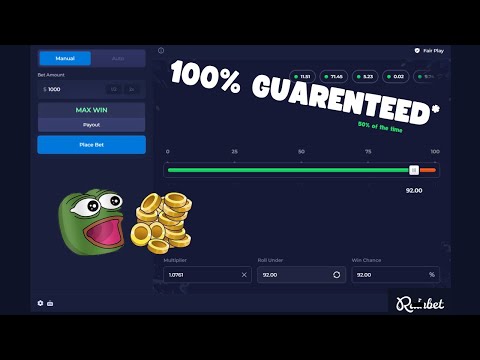INFINITE MONEY METHOD ON RAINBET!!!
