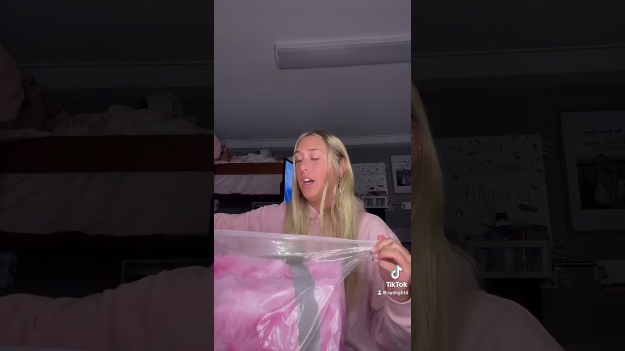 Designer Dorm Decor Ideas - Pink Tie Dye Faux Fur Chunky Bunny® - Coma Inducer® Twin XL Blanket