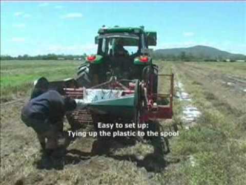 Plastic Mulch Lifter - PMR I - The Retrieving Process