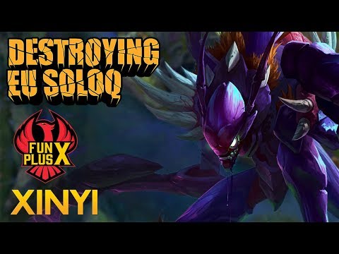 Destroying EU SoloQ: FunPlus Phoenix Xinyi - Kha'Zix Jungle - KDA 14/2/6