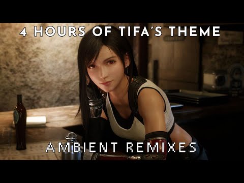 4 hours of Tifa's Theme (Extended Mix) - Study/Work/Chill Mix - Final Fantasy Remix
