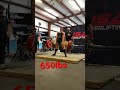 650lbs DEADLIFT @19 YEARS OLD
