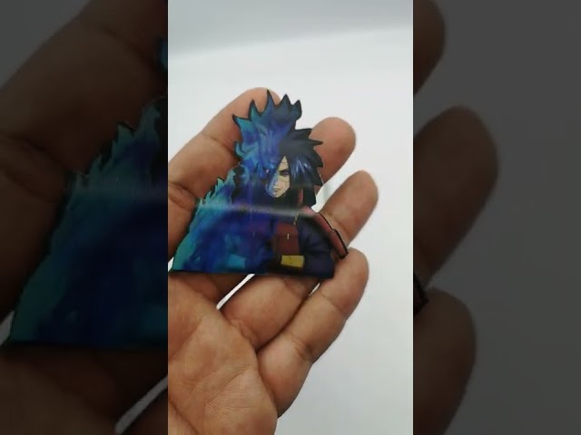 ملصق ثلاثي ابعاد لشخصية مادارا