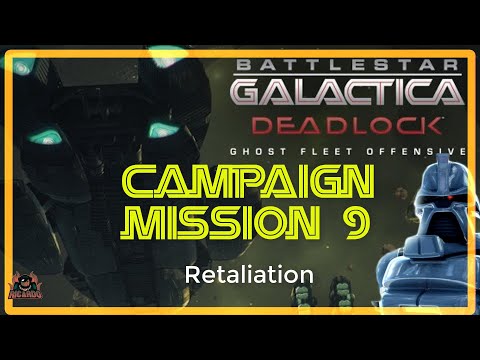 Ghost Fleet Offensive RETALIATION Mission 9  // Battlestar Galactica Deadlock Gameplay