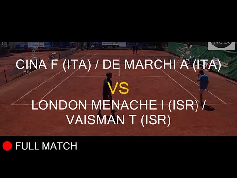 CINA F (ITA) / DE MARCHI A (ITA) VS LONDON MENACHE I (ISR) / VAISMAN T (ISR) - La Balle Mimosa 2021