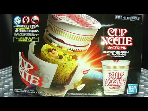 Best Hit Chronicle Cup Noodles Model Kit: EmGo Builds Stuff