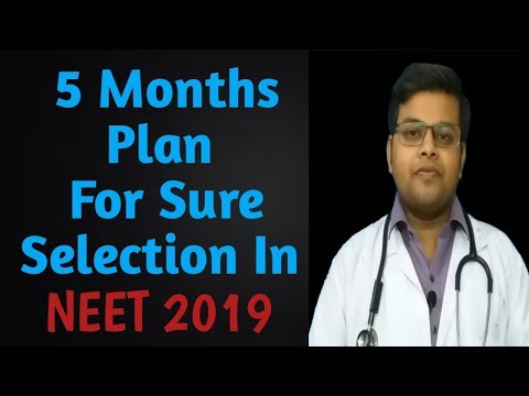 How to crack NEET 2019 in First attempt within 5 Months - How to score