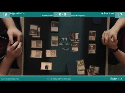 Colorless Eldrazi vs Hogaak Bridgevine Round 2 6/24 Modern Magic Mondays