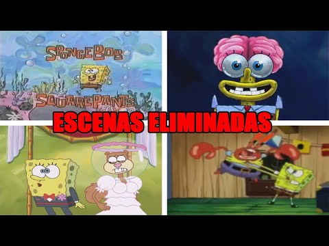 10 Escenas Eliminadas de Bob Esponja que No Haz Visto