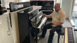 Video thumbnail for Yamaha P116 Polished Ebony (Ex display) by Rimmers Music