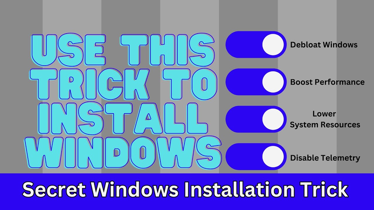 Use This Trick To Install Windows 11