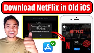 NetFlix This Application Requires iOS 16.0 or Later Fixed | Download NetFlix in Old iPhone 7, 6s, 5s