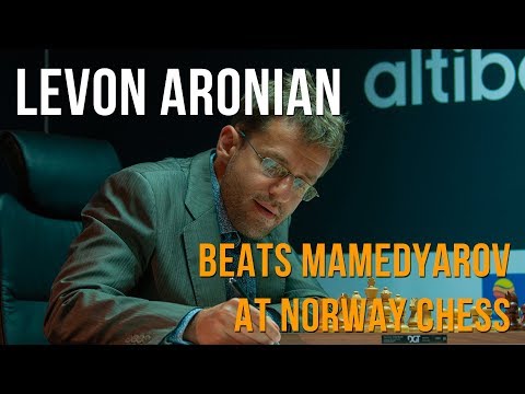 Levon Aronian on beating Shakhriyar Mamedyarov at Norway Chess