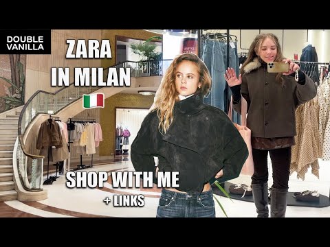 ZARA in MILAN 🇮🇹 2026 Zara Shop With Me MILAN ZARA SHOPPING VLOG + LINKS