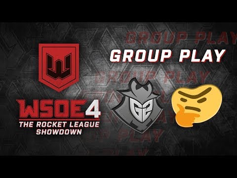 G2 vs TBD - WSOE 4: The Rocket League Showdown - Groups