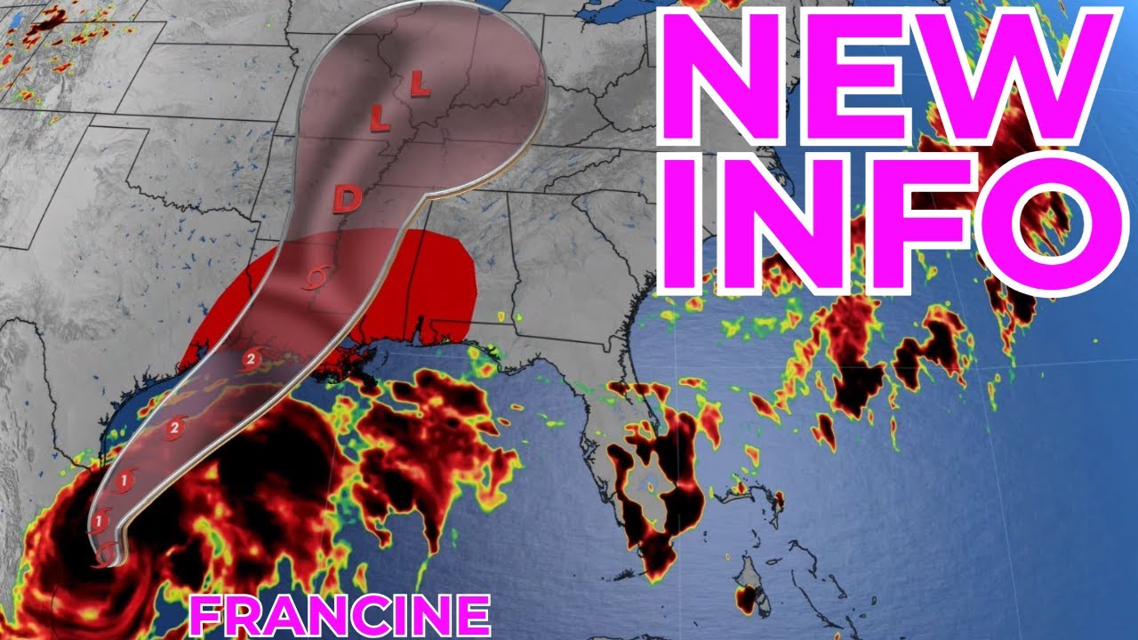 LIVE: Tropical Storm Francine Intensifies in the Gulf of Mexico – What You Need to Know!