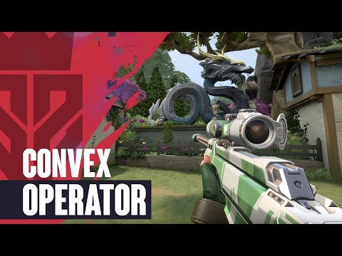 Convex Operator Skin Showcase [4K] - Valorant Convex Skins