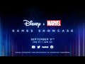 Disney & Marvel GAMES SHOWCASE | September 9 | D23 2022