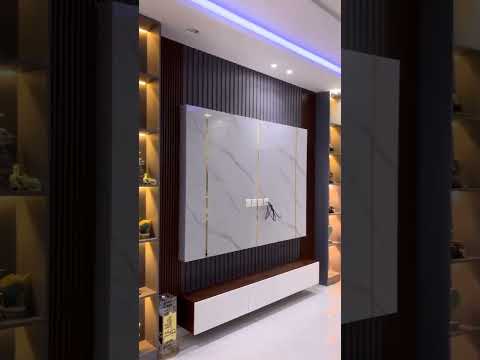 Best TV Wall Units Design 2023 // Latest Interior Design #tvwalldesign #youtubeshorts #trending