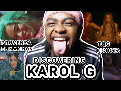 FIRST TIME HEARING KAROL G – PROVENZA • BICHOTA • TQG • EL MAKINON (REACTION)