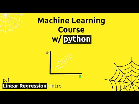 Linear Regression Machine Learning Course Tutorial With Python Part 1