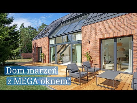 DREAM HOUSE with MEGA window! Resin floor + mezzanine! Building a MODERN BARN house