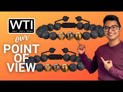Tiger Eye Mens Bracelet - WTI product video review