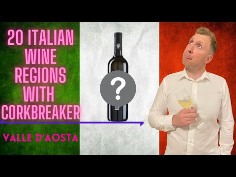 20 Italian Wine Regions with Corkbreaker - Valle d'Aosta