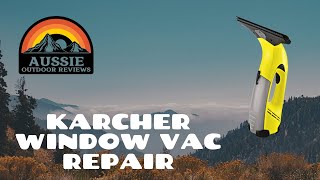 Karcher Window Cleaner / Window Vac WV2 won’t start, green flashing light error code fix