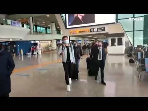 Roma, atterrato a Fiumicino il neo acquisto Brian Reynolds