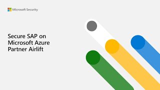 Secure SAP on Azure Partner Airlift
