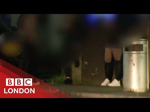 Stopping sex workers 'waiting for business' in Ilford - BBC London