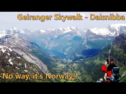 Dalsnibba - Geiranger Skywalk, Europe's highest fjord view from a road. No Way, It's Norway Part 8