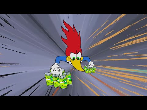 Capa de A Corrida Pelo Presente Perfeito | Pica-Pau em Português
