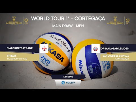 Bialokoz/Batrane (ENG) vs (NOR) Opsahl/Gamlemoen - WORLD TOUR 1* CORTEGAÇA