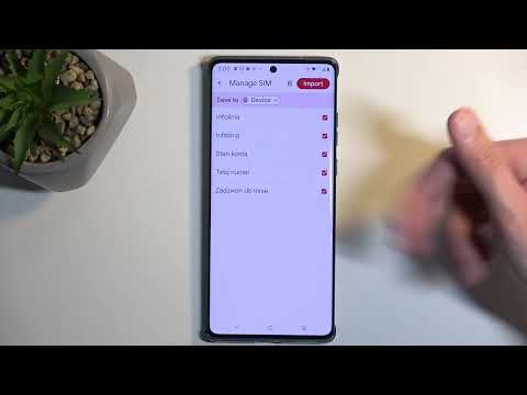 How to Import Contacts from SIM Card to Internal Storage in MOTOROLA Edge 50 Fusion