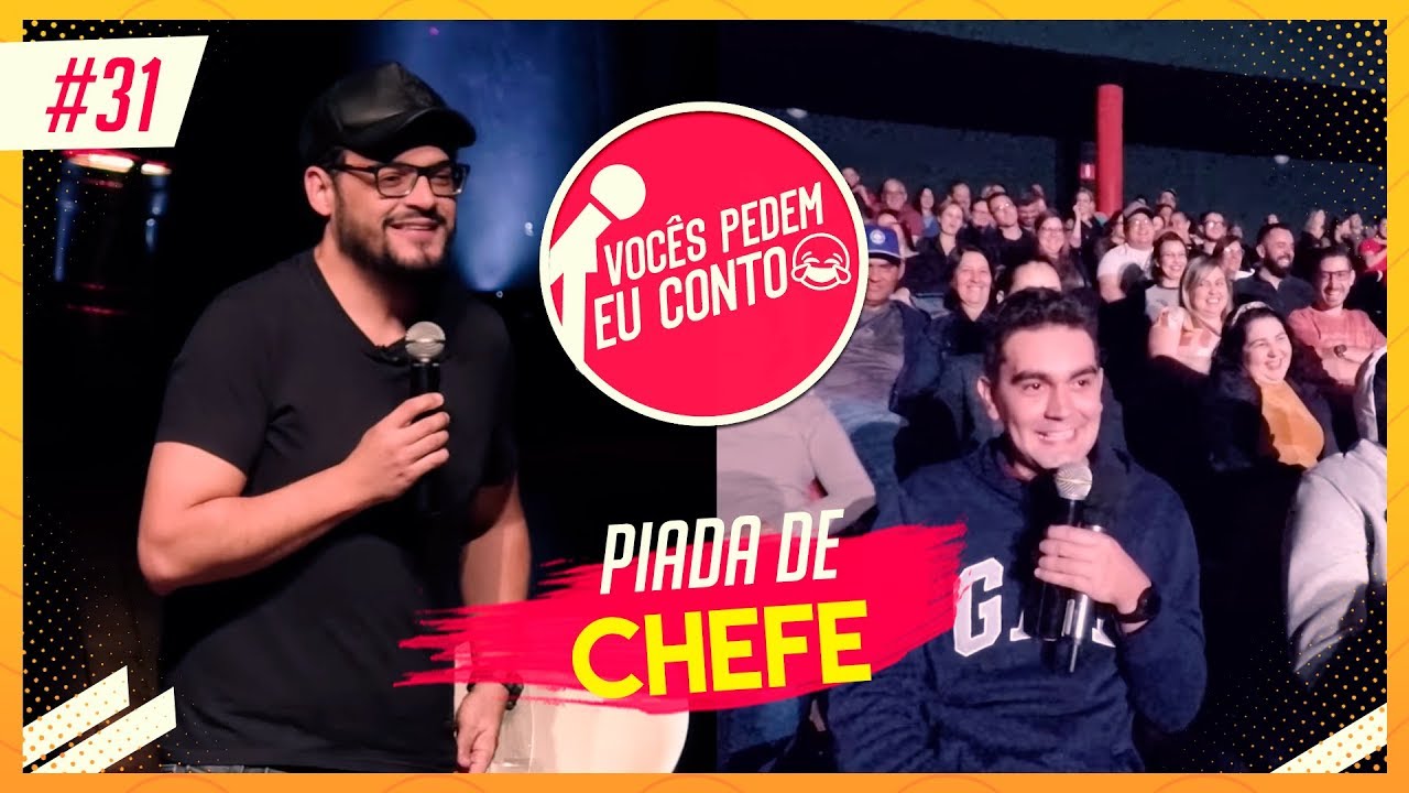 MATHEUS CEARÁ EM: PIADA DE CHEFE | VOCÊS PEDEM EU CONTO - MOGI GUAÇU #31