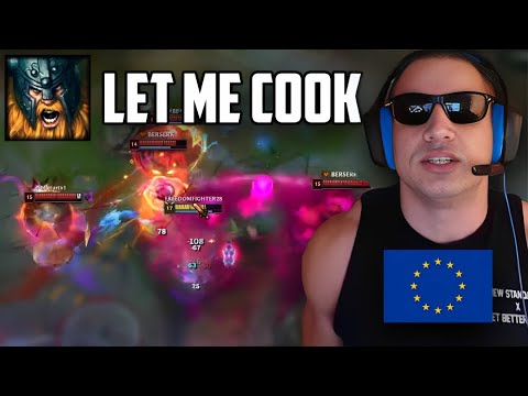 TYLER1 COOKS IN EU DIAMOND | TYLER1 EU