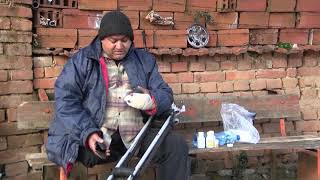 55-годишен мъж с увреждания остана на улицата след пожар