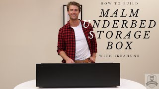 How to Assemble IKEA MALM Underbed Storage Box