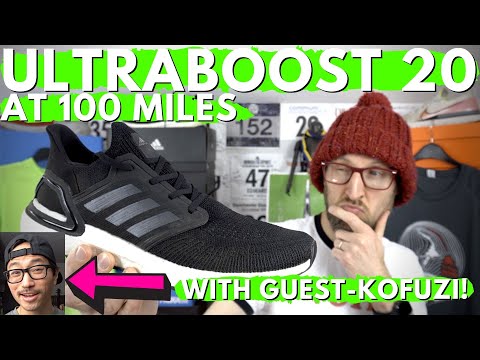 Adidas Ultraboost 20 review at 100 miles | Eddbud vs Kofuzi | Running Shoe Review | eddbud