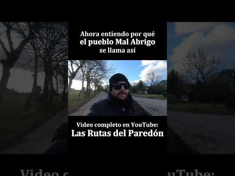 Ahora entiendo por qué el pueblo Mal Abrigo se llama así