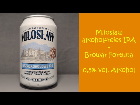 Miłosław alkoholfreies IPA - Browar Fortuna - Verkostungsvideo
